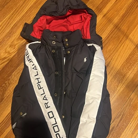 Boys Polo Ralph Lauren Jacket new with tags size S (8) with detachable hood - Picture 3 of 6
